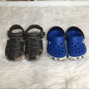 Toddler boy sandals lot